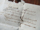 Delcampe - Frankreich 1806 Departement Conquis 91 Ostende Handschriftlich Service Militaire / Armée  Brief Doppelt Verwendet! - 1792-1815: Départements Conquis