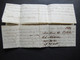 Delcampe - Frankreich 1829 Transitbrief Aus England London Roter L1 Angl. Est. Handschriftlich Per Estafette / Eilbrief Nach Cognac - Marques D'entrées