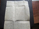 Delcampe - Frankreich 1829 Transitbrief Aus England London Roter L1 Angl. Est. Handschriftlich Per Estafette / Eilbrief Nach Cognac - Entry Postmarks