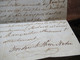 Delcampe - Frankreich 1829 Transitbrief Aus England London Roter L1 Angl. Est. Handschriftlich Per Estafette / Eilbrief Nach Cognac - Entry Postmarks