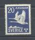 SUECIA   YVERT  AEREO    7   MH  * - Unused Stamps