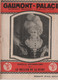 Cinéma/ Programme Officiel Gratuit/ GAUMONT-PALACE/ Marcelle JEFFERSON-COHN/ "Le Collier De La Reine"/1929        CIN120 - Programma's