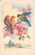Délicat Dessin D'oiseaux Sur Un Rosier - Série N°1700 - MD Cpsm PF 1955 ( ͡◕ . ͡◕) ♣ - Oiseaux