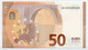 50 EURO ITALY  SE LAGARDE S040A1 FIRST POSITION  Ch  "89"  UNC - 50 Euro