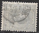 Ambulant Kleinrondstempel AMSTERDAM-EMMERIK X Op 1872 Koning Willem III 12½ Cent Grijs NVPH 22 - Poststempels/ Marcofilie