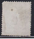 1874-ED. 146 -  I REPÚBLICA- ALEGORÍA DE LA JUSTICIA 20 CTS. VERDE-USADO -DIENTE CORTO VER FOTOS - Used Stamps