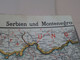 Delcampe - SERBIEN Und MONTENEGRO Sonderkarte 1 ( Velhagen & Klafing Leipzig) Echelle 1 / 1000 000 ( Cotton ) 47 X 64 Cm.! - Europa