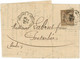 PROMO 11 Septembre 1880 Sage N°69 Convoyeur Belfort à Besancon ,lettre De L'Isle Sur Le Douds Vers Pontarlier - 1877-1920: Semi-Moderne