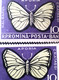 Errors Romanua 1956 MI 1586 White Butterfly Tree,  With Print Moth Shifted To The Rilleft Mnh - Abarten Und Kuriositäten