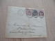 Great Britain Belle Lettre London Pour Baden Baden Germany 1884 Avec 3 TP Anciens - Brieven En Documenten