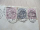 Great Britain Belle Lettre London Pour Baden Baden Germany 1884 Avec 3 TP Anciens - Cartas & Documentos