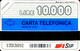 G 79 C&C 2158 SCHEDA TELEFONICA NUOVA MAGNETIZZATA CIAO 10 12.91 MAN COME FOTO - Öff. Diverse TK