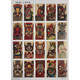 China Drama Mask Cigarette Painting，5 Pcs - Other & Unclassified