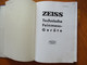 1942  ZEISS TECHNISCHE FEINMESSGERÄTE 1942 ,0 - Catalogues