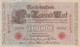 GERMANIA - 1910 PERIODO IMPERO BANCONOTE TEDESCA 1000 EINTAUSEND ZART MARK GERMANY - 1000 Mark