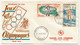 MALI => 2 Env. FDC => 4 Valeurs Jeux Olympiques De Tokyo  - 27 Juin 1964 Bamako - Malí (1959-...)