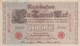 GERMANIA - 1910 PERIODO IMPERO BANCONOTE TEDESCA 1000 EINTAUSEND ZART MARK GERMANY - 1.000 Mark