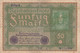 GERMANIA - 1919 BANCONOTE TEDESCA  - REPUBBLICA DI WEIMAR BANCONOTE - 50 FUNFZIG MARK - 50 Mark