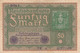 GERMANIA - 1919 BANCONOTE TEDESCA  - REPUBBLICA DI WEIMAR BANCONOTE - 50 FUNFZIG MARK - 50 Mark