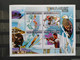 Central African Republic 2002 Olympic Winter Games Salt Lake City Luge Skiing Ice Hockey Skating 4 S/S MNH - Inverno2002: Salt Lake City