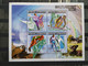 Central African Republic 2002 Olympic Winter Games Salt Lake City Luge Skiing Ice Hockey Skating 4 S/S MNH - Invierno 2002: Salt Lake City