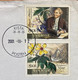 SWEDEN 2001, SWEDEN AUSTRALIA JOINT ISSUE,PLANT ,FLOWER,SHIP , BOTANIST ,SE-TENENT STAMP ,COVER TO INDIA - Covers & Documents