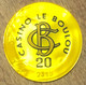 66 LE BOULOU CASINO JETON DE 20 FRANCS N° 2319 JETON CHIP TOKENS COINS GAMING - Casino
