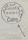 EGYPT 1998, WELCOME TO EGYPT SLOGAN,CAIRO CANCEL, TRANGLE POSTMARK, USED COVER TO INDIA - Cartas & Documentos