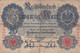 GERMANIA - 1914  BANCONOTE TEDESCA - 20 MARK - 20 Mark
