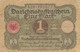 GERMANIA - 1920  BANCONOTE TEDESCA - 1 MARK - 1 Mark