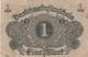 GERMANIA - 1920  BANCONOTE TEDESCA - 1 MARK - 1 Mark