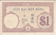 BILLETE DE INDO-CHINE DE 1 PIASTRE DEL AÑO 1921 CALIDAD EBC (XF) (BANKNOTE) BANQUE DE L'INDO-CHINE - Indochina