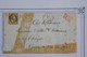 #17 FRANCE  SUR   LETTRE  RARE EN PORT PAYé 1 10 1851 AURILLAC  A  THIEZAC  ++CERES N°1 ++++ AFFRANCH.  INTERESSANT - 1849-1850 Cérès