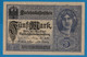 DEUTSCHES REICH 5 MARK 01.08.1917 # Y.10767162 P# 56a DARLEHENSKASSENSCHEINE - Administration De La Dette