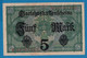 DEUTSCHES REICH 5 MARK 01.08.1917 # Y.10767162 P# 56a DARLEHENSKASSENSCHEINE - Administración De La Deuda