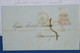 #18 ESPAGNE BELLE LETTRE 1850  ANDALUCIA  BAJA  GIBILTERRA SAN ROQUE VIA ST JEAN DE LUZ A MARSEILLE+AFFR. INTERESSANT + - ...-1850 Prefilatelia