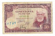 ESPAÑA: 50 PESETAS FRANCO (SANTIAGO RUSIÑOL). AÑO 1951. CON SERIE. BC+. ESCRITO. - 50 Peseten