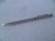 Vintage Authentic Garland Twist Mechanical Pencil Silver Tone (#74) - Stylos