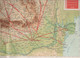 TAROM - Rute Interne / Vintage Flight Route Map / Agentii Romania - Flugmagazin