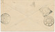 GB „BOURNEMOUTH / 2“ + „6“ In Large Circle (stamped In Durch Indies!!) On EVII 1d PS Uprated 1 1/2d To DUTCH EAST INDIES - Lettres & Documents