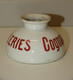 *ANCIEN ENCRIER PORCELAINE PUBLICITE NOUVELLES GALERIES COGNAC Jus De Grenier    E - Tinteros