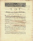 1791 IL FAUT  DEFENDRE LA NATION !  LOI RELATIVE AUX GARDES NATIONALES   B.E.V.SCANS - Decrees & Laws