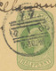 GB NPB LONDON „77“ Superb CDS Postmark On Superb EVII ½d Yellowgreen Postal Stationery Wrapper To HONG KONG, 12.1.1906, - Briefe U. Dokumente