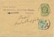 GB NPB LONDON „W / M“ CDS Postmark On Superb EVII ½d Yellowgreen Postal Stationery Wrapper Uprated With ½d, The Uncommon - Cartas & Documentos