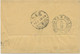 GB NPB LONDON „W / M“ CDS Postmark On Superb EVII ½d Yellowgreen Postal Stationery Wrapper Uprated With ½d, The Uncommon - Cartas & Documentos