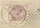 GB „LONDON / EC“ Scarce Experimental Hoster Postmark On Superb Entire With QV 2 ½d Lilac To SPAIN, R! - Briefe U. Dokumente