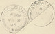 GB „RHAYADER“ CDS Double Circle (26mm) On VF Cover Via „COLOMBO“ Double Circle (26mm, POSTMARK-ERROR: INVERTED DATE - Lettres & Documents