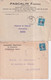 ALGERIE - SEMEUSE SURCHARGE SUR LETTRES ! 1924/1925 - 3 CARTES + 5 ENVELOPPES ! - Lettres & Documents