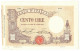 100 LIRE BARBETTI GRANDE B MATRICE LATERALE TESTINA DECRETO 13/11/1919 SPL+ - Regno D'Italia - Altri