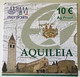 ITALIA - AQUILEIA - IPZS- Moneta €10 D’arg. 925 - Gr.22 Diam. Mm.34 - 2010. PROOF. - Jahressets & Polierte Platten